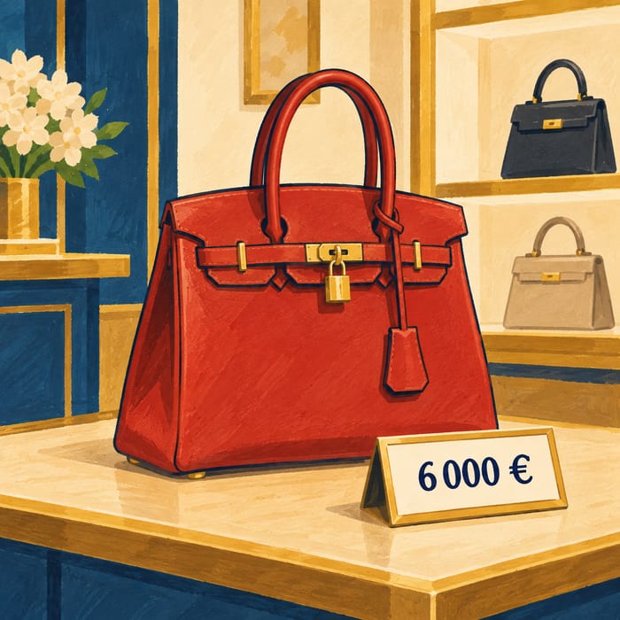 Sac à main vendu 6 000 €