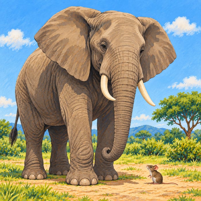 Un éléphant