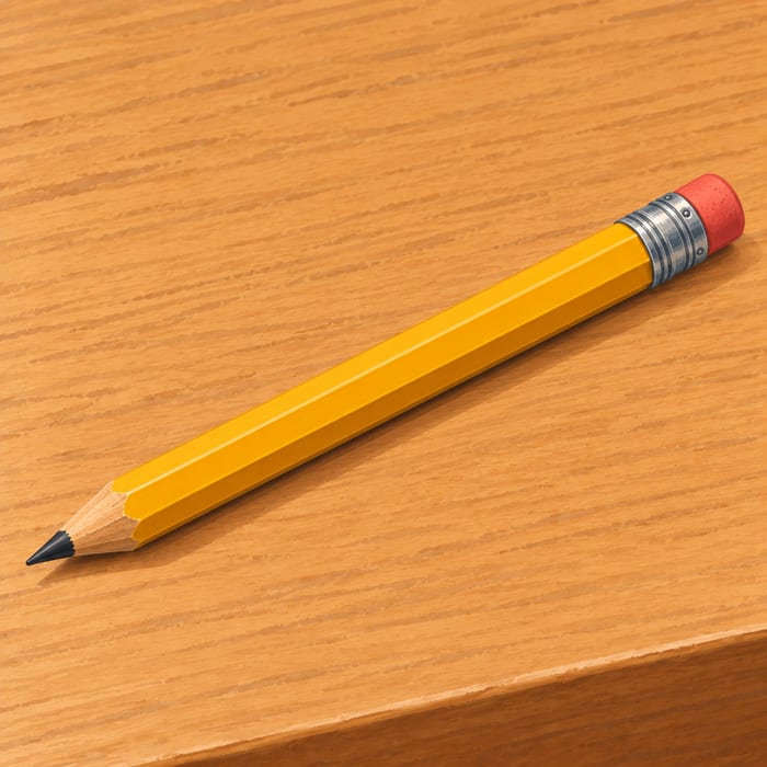Un crayon long
