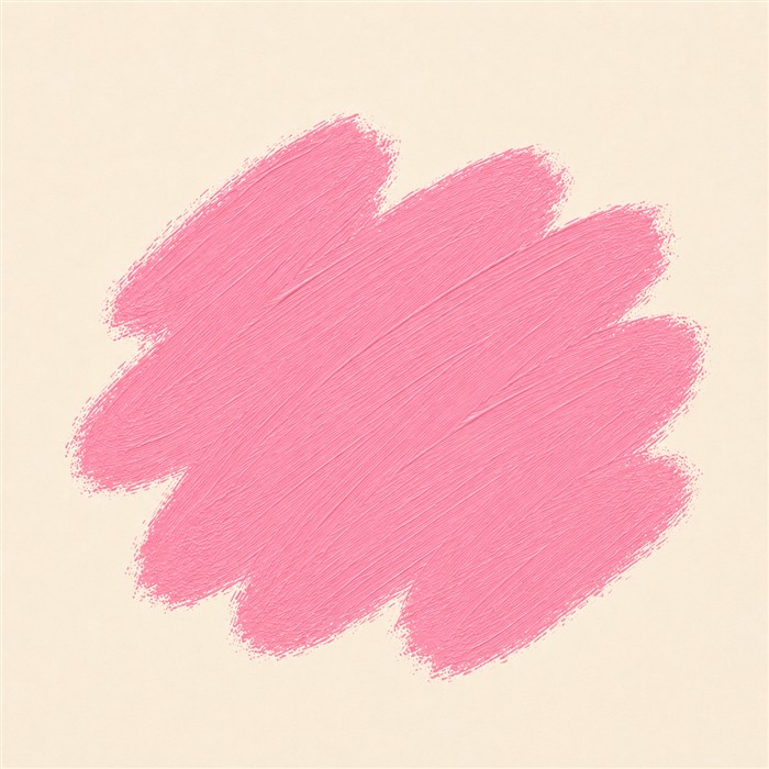 Aplat de peinture rose